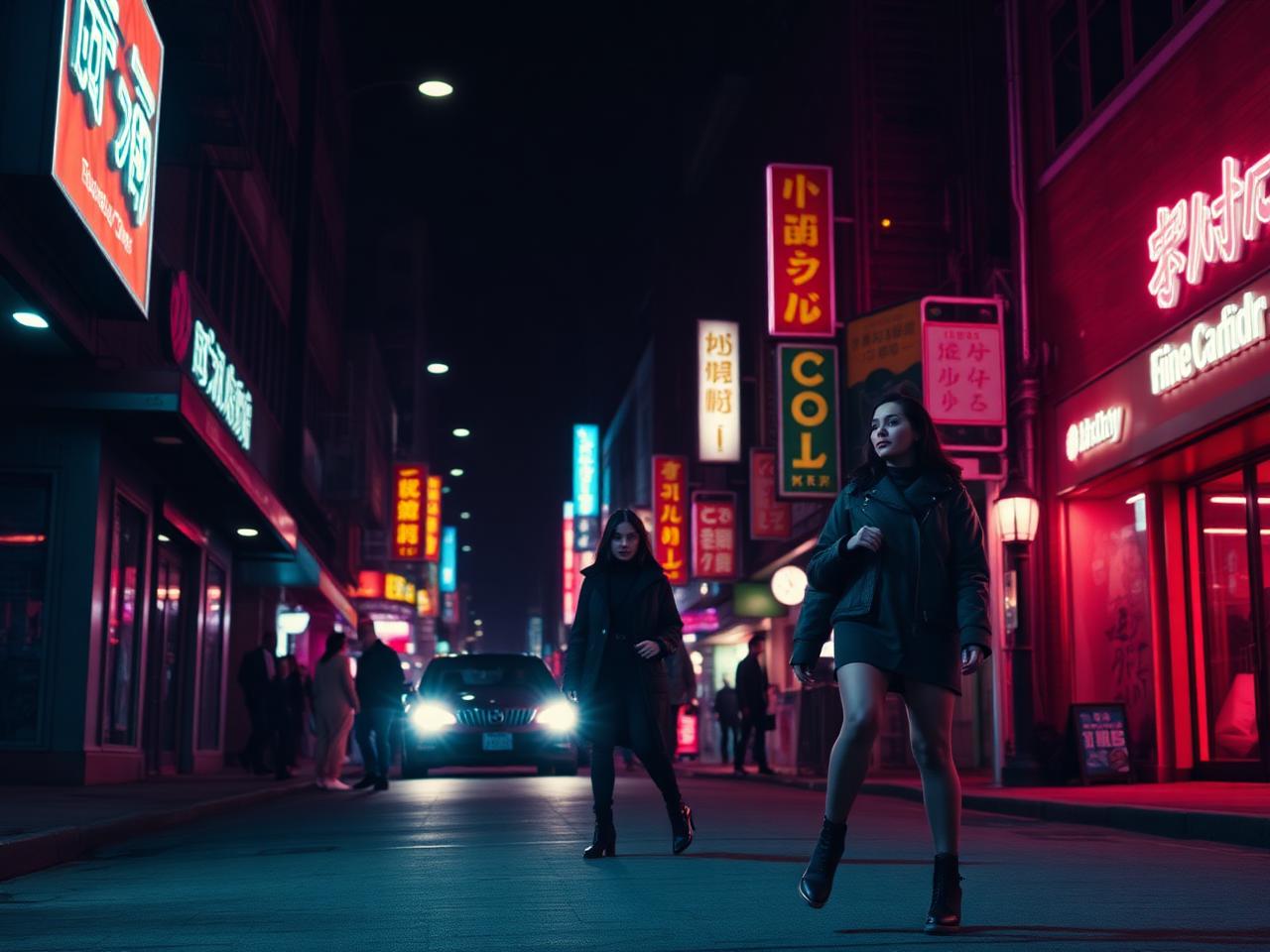 Neon Quarter — Short